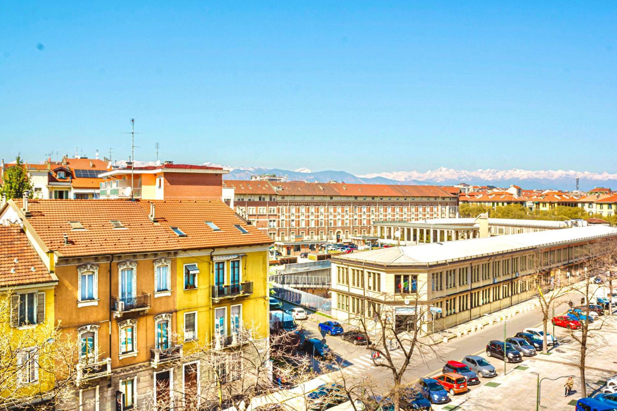 -Politecnico- Appartamento Classy X5 Con Balconi, Vista E Parcheggio Gratuito Torino Eksteriør billede